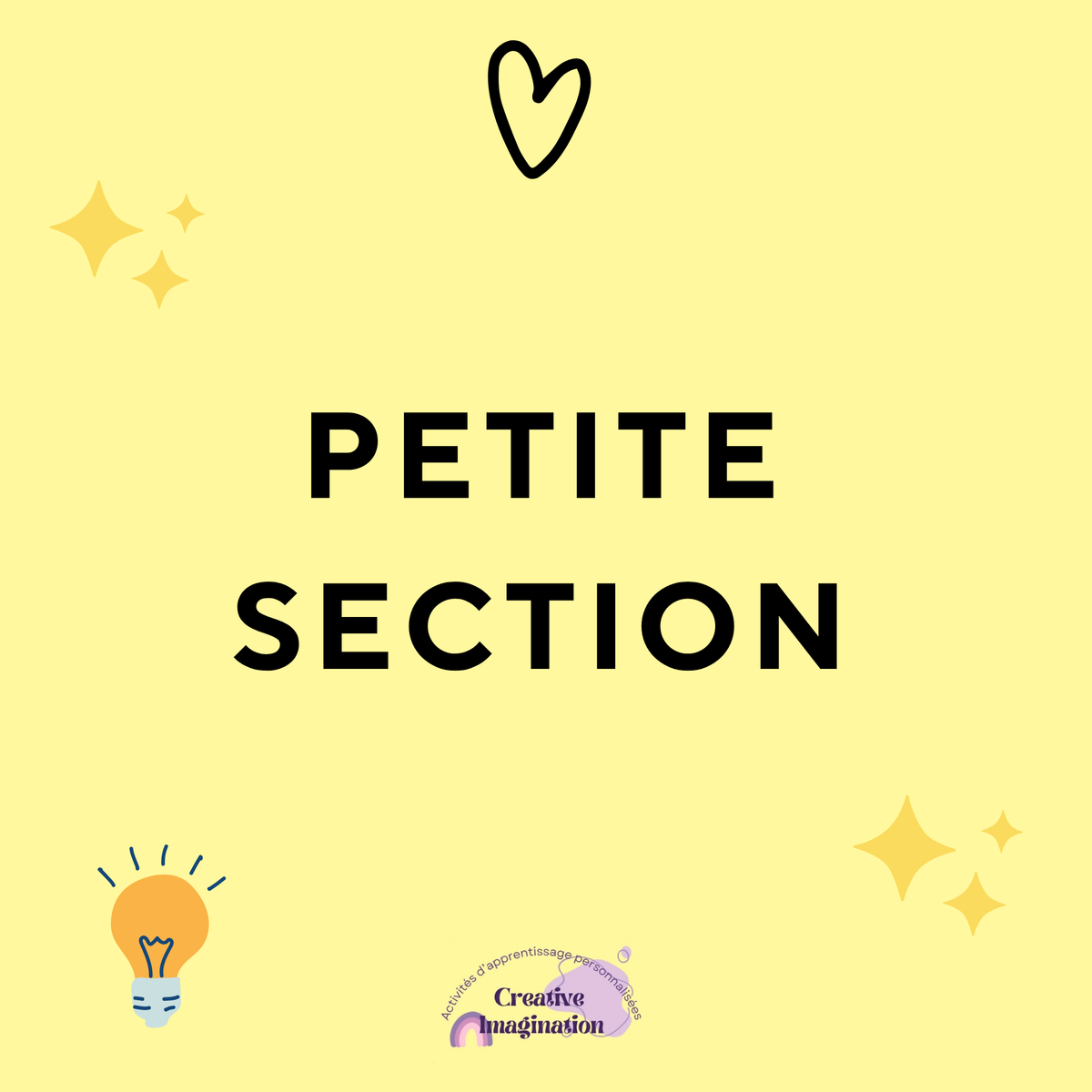 Petite Section Maternelle