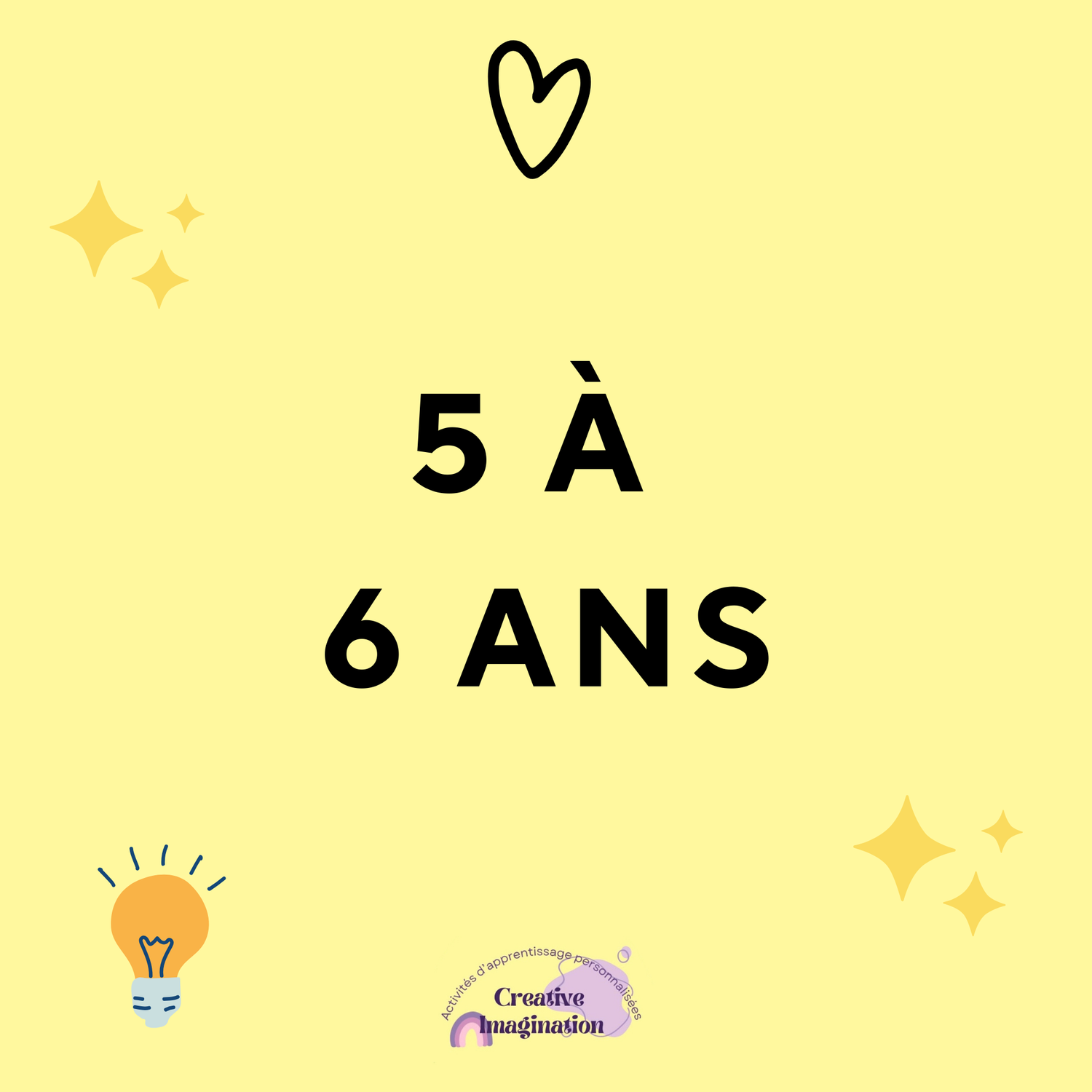5 à 6 ans