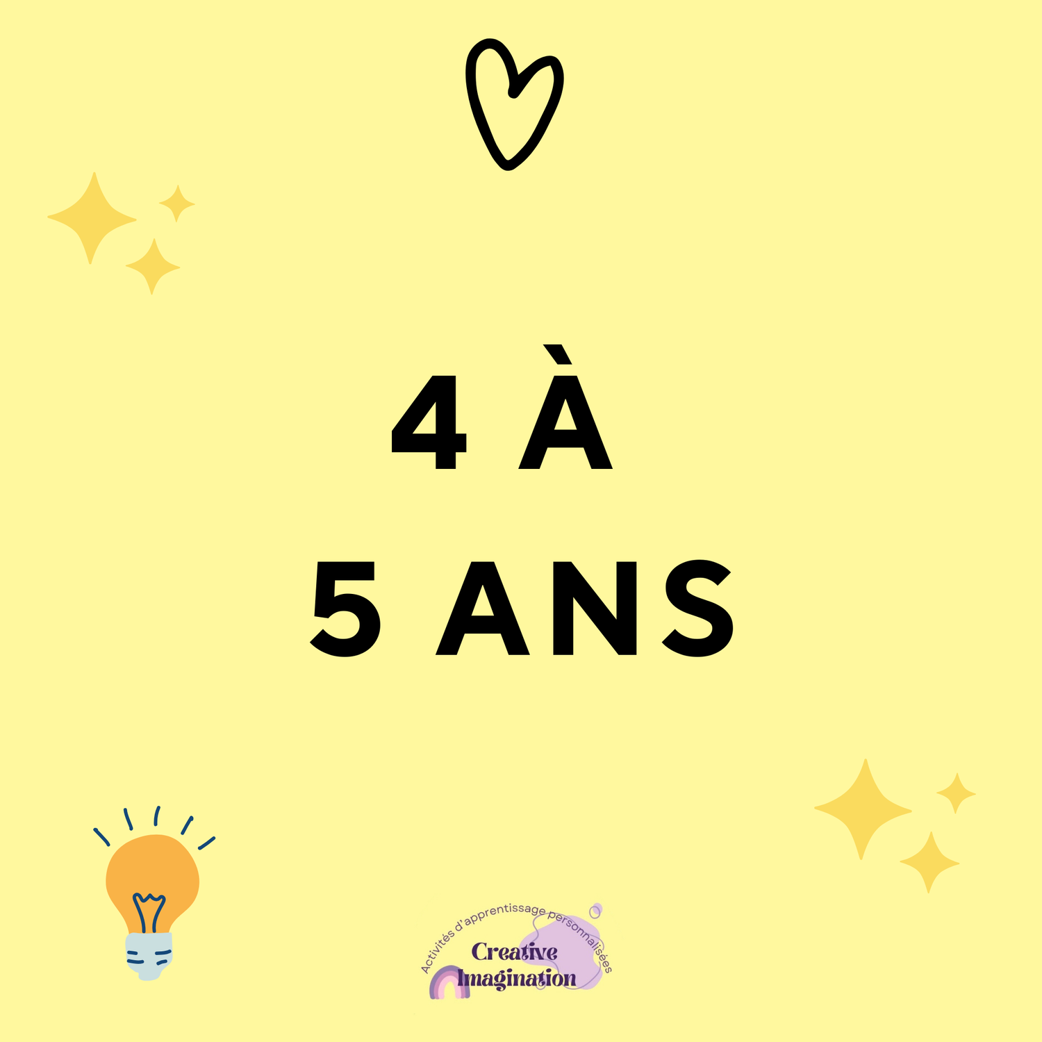 4 à 5 ans