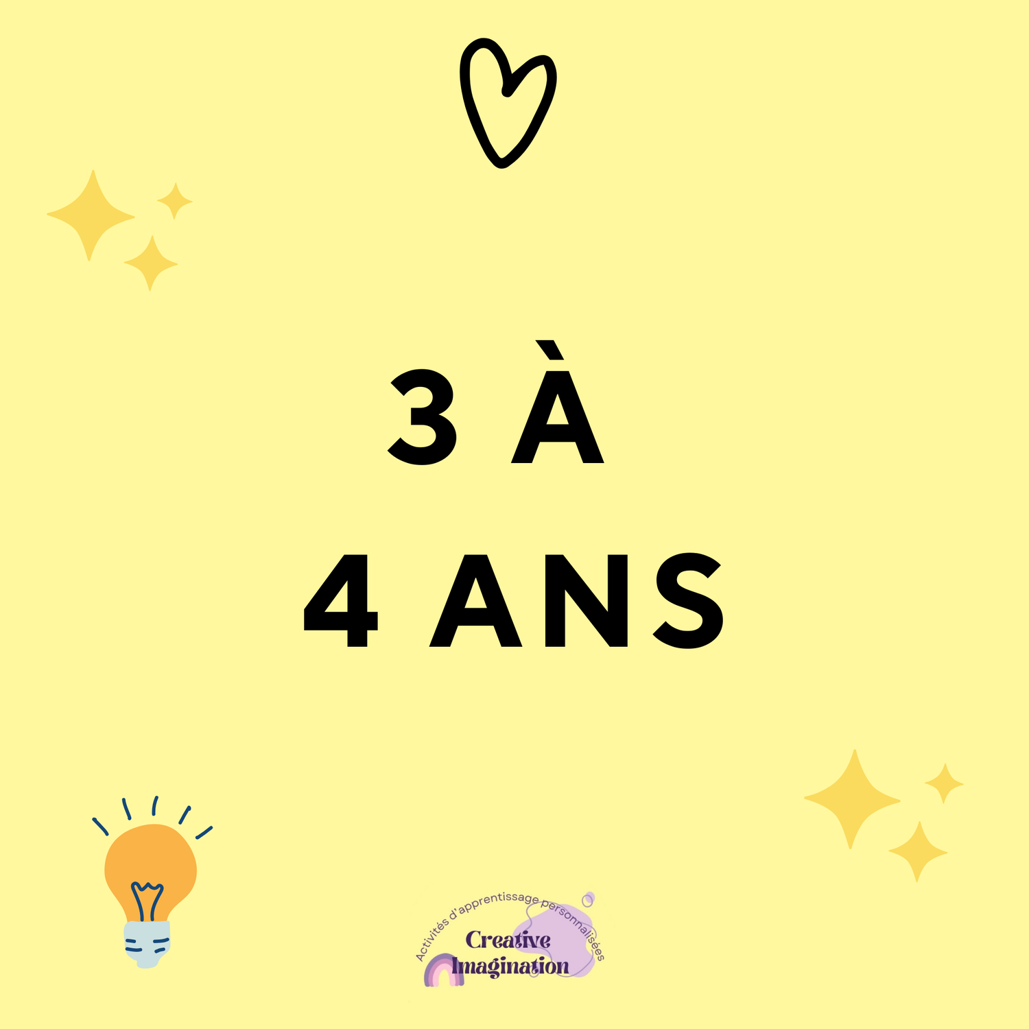 3 à 4 ans