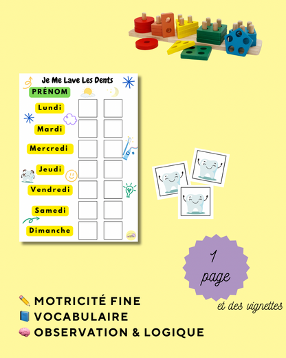 PDF Fiche Lave les Dents