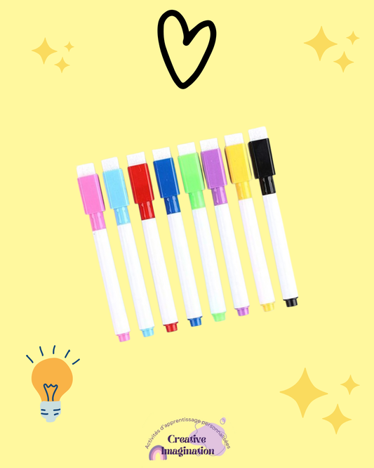 Des Marqueurs en Couleur