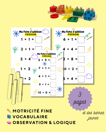Fiche Addition