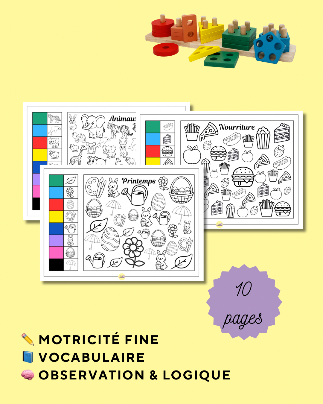 PDF Chercher et Trouver : Coloriages