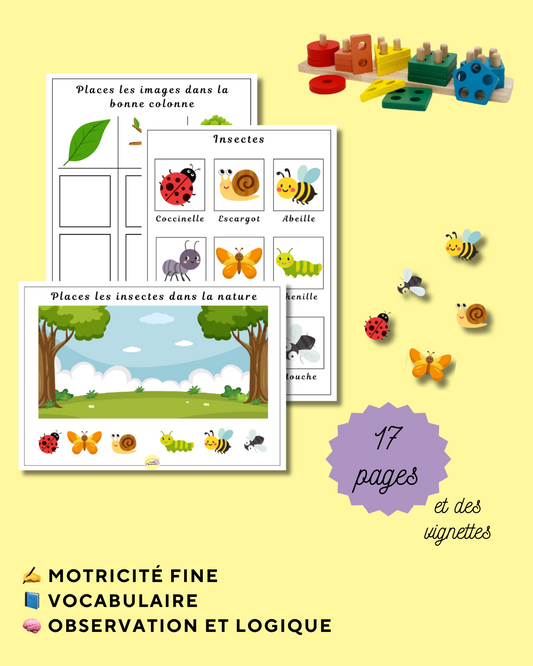 Livret des Insectes & Nature