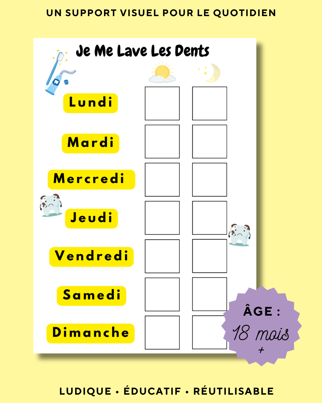 PDF Fiche Lave les Dents