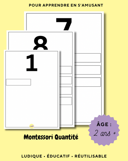 PDF Montessori Quantité