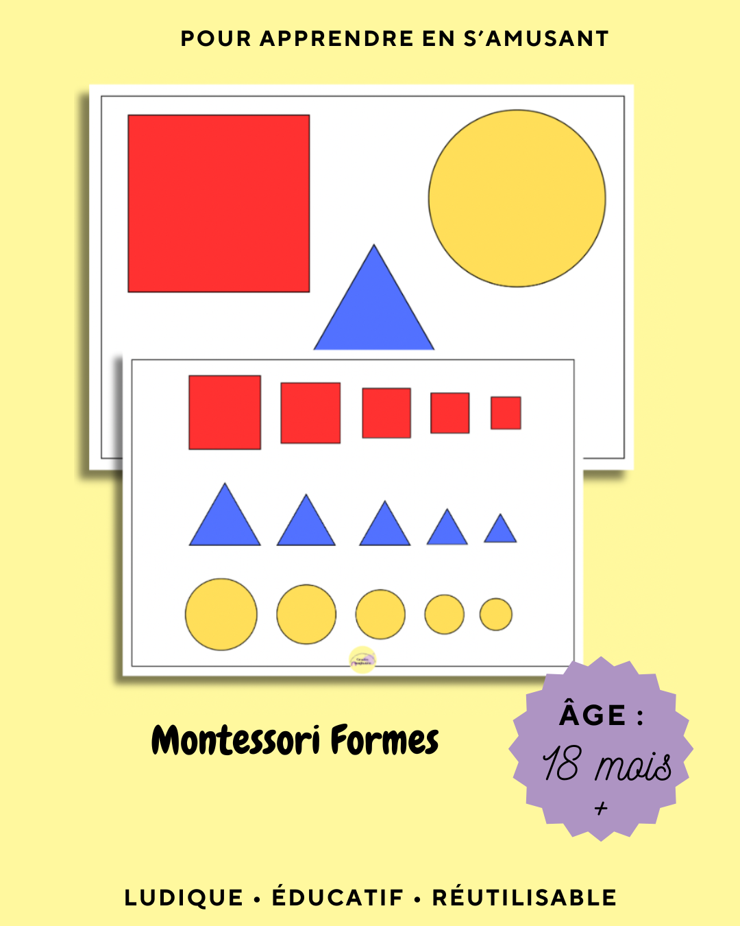 PDF Montessori Formes