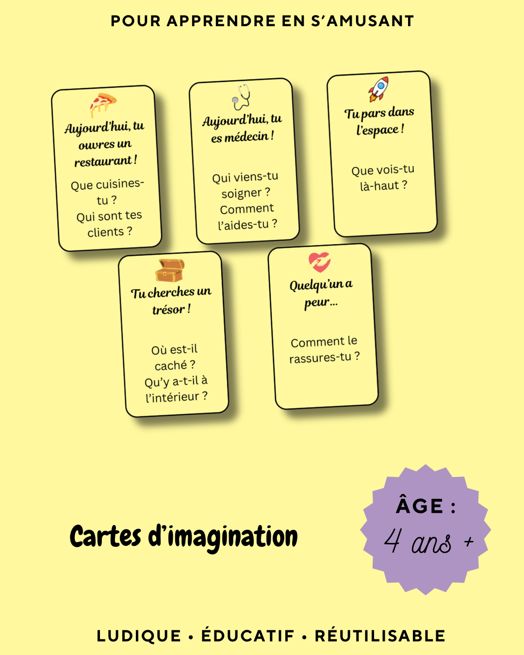 Cartes d’imagination
