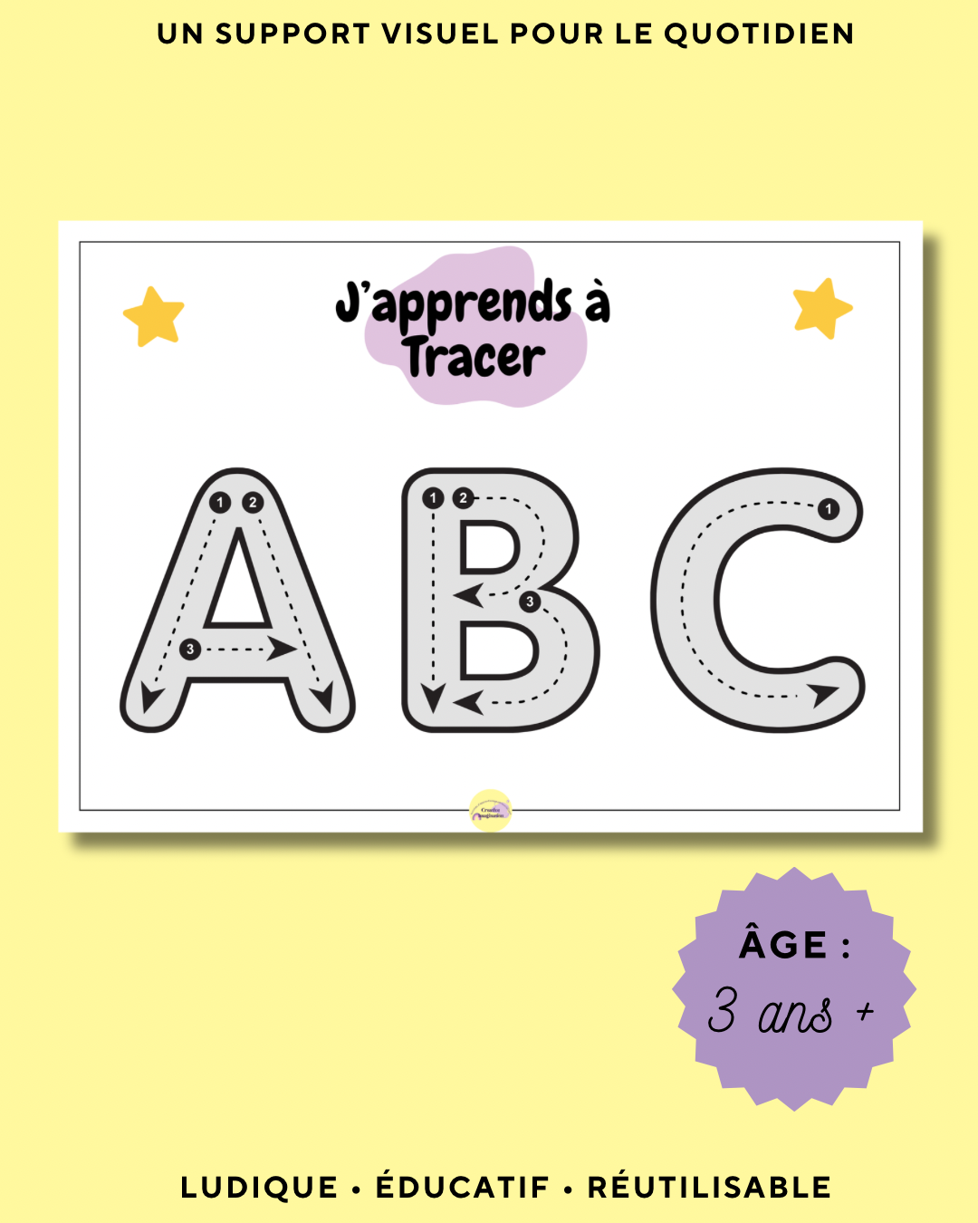 Fiche Tracer Lettres