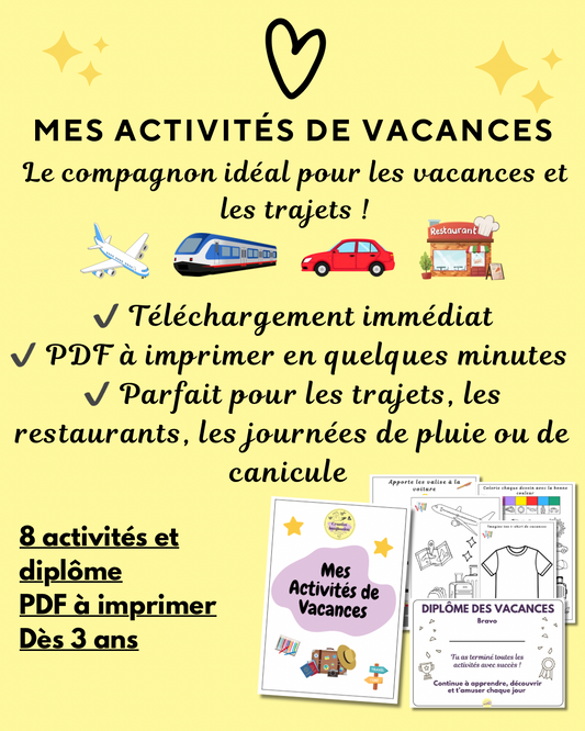 PDF Mes Activités de Vacances