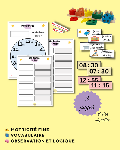 PDF Fiche Horloge